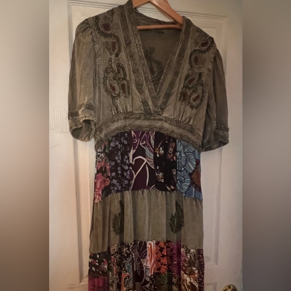 Boho gypsy festival dress sz small